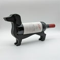 thumbnail image 1 of Creative Dachshund Wine Bottle Holder Kitchen Wine Storage Box Wine Beverage Storage Rack for Bar Home Desktop, 1 of 3