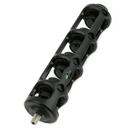 AMEYXGS 7 Inch Compound Bow Stabilizer for Hunting JZ-1 Archery Bow Damper Aluminum Black