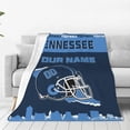 thumbnail image 6 of Custom Tennessee Blanket Personalized Throw Blankets Name and Number for Men Women Boy Football Style Decor Gifts, 6 of 6