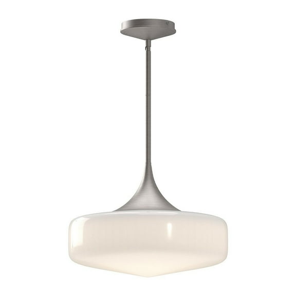 PD440814BNGO-Alora Lighting-Lincoln - 1 Light Pendant-10 Inches Tall and 14 Inches Wide-Brushed Nickel Finish