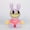 28cm, variant on 2025 New The Amazing Digital Plush Toys Amazing Circus Clown Rabbit Plush Dolls Periphery Stuffed Toys Kids Adults Gift L8
