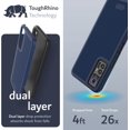 thumbnail image 3 of TUDIA MergeGrip TCL 30 5G Phone Case/TCL 30 Case/ TCL 30+ Case Heavy Duty - Indigo Blue, 3 of 6