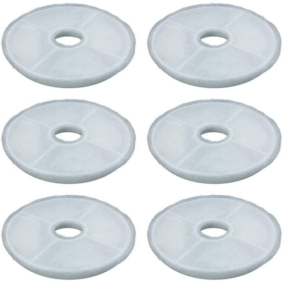 Filters For Catit Design Senses Fountains And Catit Flower Fountains, Pack Of 6