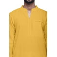 thumbnail image 6 of Atasi mens kurta Cotton Satin ethnic kurta for boys solid wedding Long kurta, 6 of 7