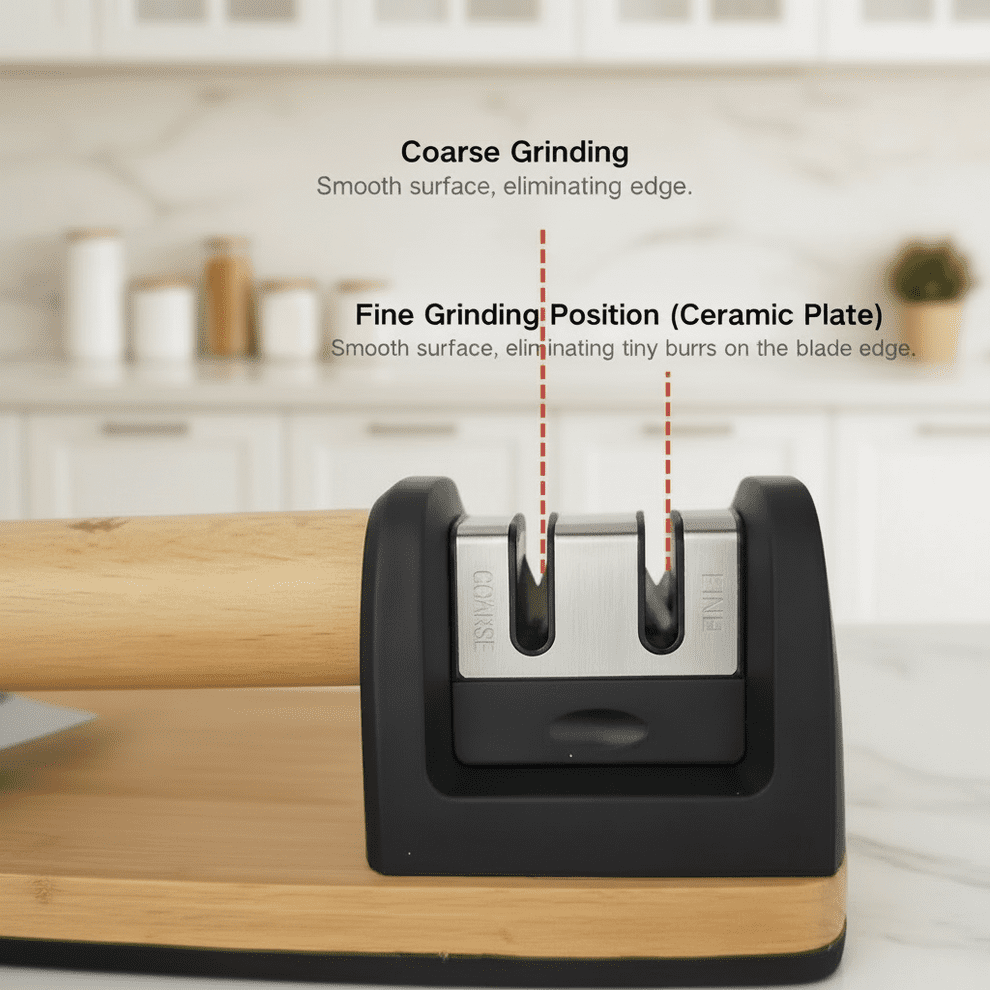 Two-Stage Knife Sharpener