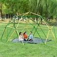 thumbnail image 3 of Geometric Dome Climber Play Center, Kids Climbing Dome Tower with Hammock, Rust & UV Resistant Steel Supporting 1000 LBS, 3 of 9