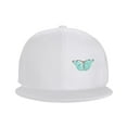 thumbnail image 2 of ZICANCN Vintage Butterfly Animal Insect Baseball Caps, Trucker Hats for Men And Women, Adjustable Breathable Flat Caps, White, 2 of 8