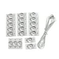 thumbnail image 1 of Lamp, 20PCS 3V SMD Lamp Beads with Optical Lens Filter Concave Lens Filter Strips for 32-65 LED TV Repair with 2M Wire Led Light Strip Parts Accessories, 1 of 8
