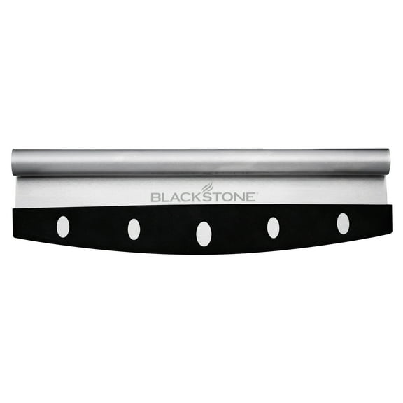 Blackstone 15" Stainless Steel Pizza Rocker Pizza Cutter with Blade Cover, 1.2 lb.