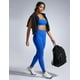 thumbnail image 3 of Sujetador deportivo CRZ YOGA Butterbreeze con cuello redondo para mujer, azul, 3 of 5