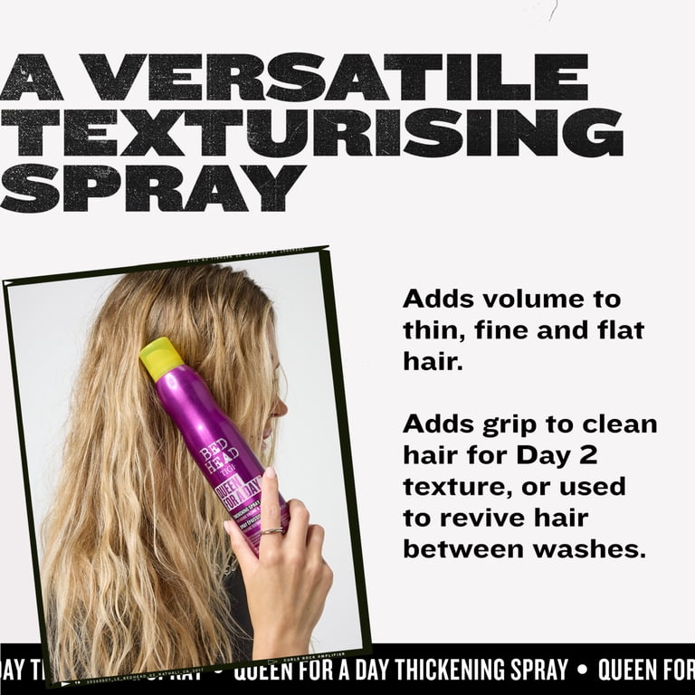 Bed Head, Thickening Spray, 10.5OZ, salon results & long-lasting