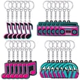 thumbnail image 1 of Llavero Fumete para fiestas musicales, 24 unidades, notas musicales a granel, 4-5 cm, 1 of 7