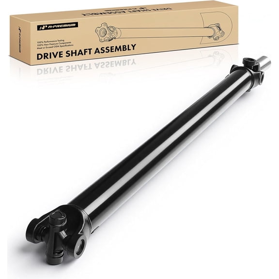 A-Premium Rear Driveshaft Prop Shaft Assembly Compatible with Chevrolet Silverado 1500 GMC Sierra 1500 1999-2005 4WD