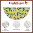 thumbnail image 3 of Bingfone Christmas Tree Skirt Mat Christmas Decoration Interior 36" -Lemon1, 3 of 6