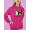 thumbnail image 2 of Make Your Own Magic W Daisies Hoodie Women -Image by Shutterstock, Female Small, 2 of 4