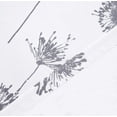 thumbnail image 3 of DriftAway Pissenlit Motif Floral Botanique Semi-Transparent 3 Pcs Poche pour Tringle Ensemble de Rideaux de Fenêtre de Cuisine, 3 of 3