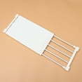 thumbnail image 3 of Alipis Shelf Divider and Separators for Closets Plastic Shelves Closet Clothes Organizer Adjustable Storage Rack Shelf for Cupboard Wardrobe Compartment (White), 3 of 5