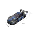 thumbnail image 3 of Gqtwoy Remote Control Car High-speed RC Drift Racing Car Light Music Spray Four-wheel Drive Stunt Car All Terrain Rechargeable USB Charger, 3 of 8