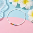thumbnail image 2 of 20pcs Glass Seed Beaded Stretch Bracelets Colorful Inner Diameter: 2-1/4 inch(5.8cm), 2 of 4