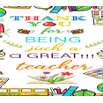 thumbnail image 5 of Colorful Polyester Teacher Appreciation Banner Decorative for Classroom Party Celebration Event, 5 of 7