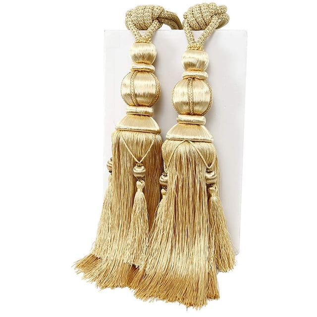 2 piezas de farol con borlas de bola para colgar, hebilla para cortinas, encuadernación con eslinga, alzapaños para farol, hebilla trenzada hecha a mano, retenes para cortinas, tratamientos de