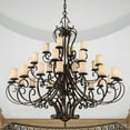 thumbnail image 7 of 5498-58-Livex Lighting-Millburn Manor - 28 Light Chandelier in French Country Style - 63 Inches wide by 64 Inches high, 7 of 7