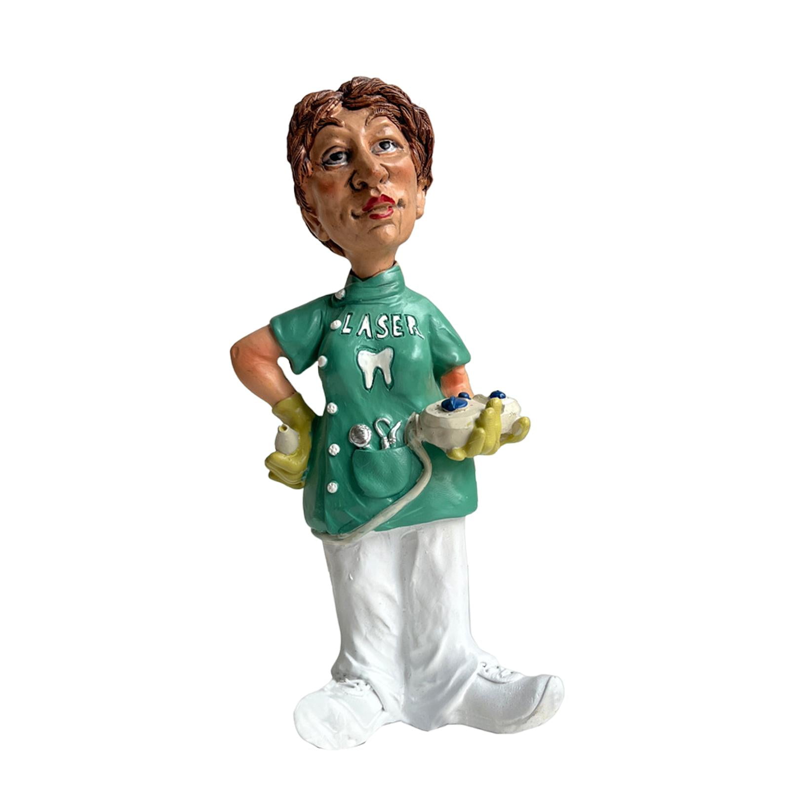Tongina Person Sculpture Human Crafts Ornament Home Modern Worker Figurine Resin Figure Statue for Friends, Bedroom,Countertop,Family G