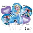 thumbnail image 2 of 5 Pcs For Frozen Themed Birthday Foil Balloons,Cartoon Balloon,Birthday Party Decorations,Party Kit Supplies for Boy Girls Celebration, 2 of 3