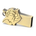 thumbnail image 2 of Disco flash USB portátil impermeable de metal 2.0 unidad de almacenamiento Memory Stick para transmisión de datos Sharing64GB, 2 of 8