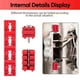 thumbnail image 5 of 148 Espaciadores de Salida para Caja EléCtrica+10 Tornillos, Espaciadores de ReceptáCulo de Interruptor EléCtrico, Extensor de CuñAs de Salida de Enchufe, 5 of 10