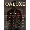 thumbnail image 7 of OALUXE Men's Plaid Button Down Shirts Cotton Long Sleeve Shirts with Pocket, 7 of 7