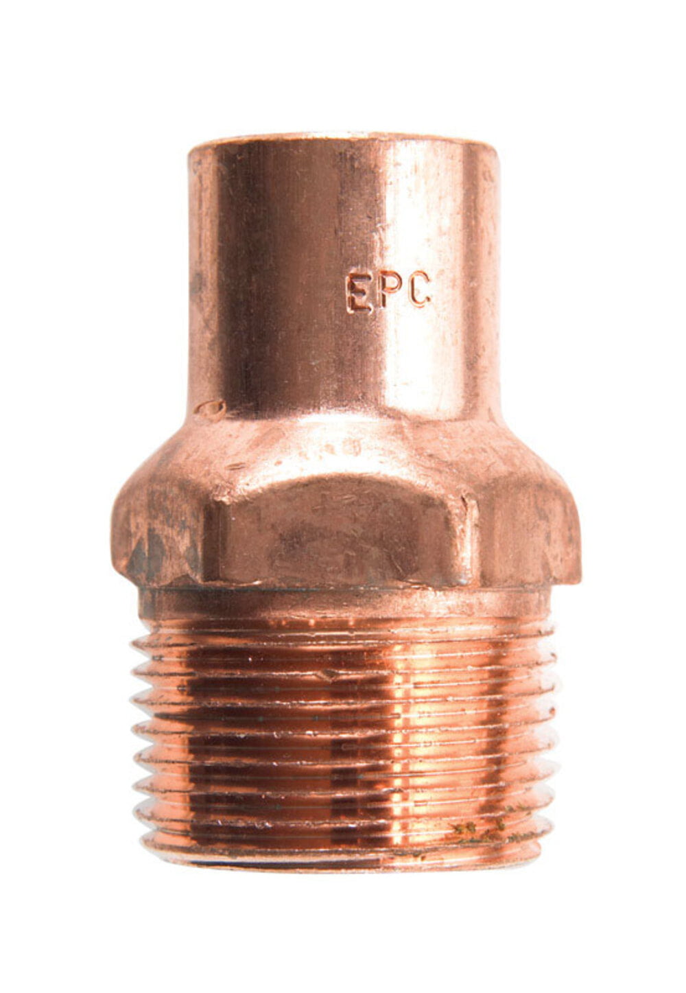 1" C x 1" Male NPT Threaded Copper Adapters 25 