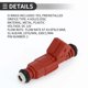 thumbnail image 5 of Inyector de combustible No.9454556 Boquilla de inyección de combustible para Volvo 850 Turbo 1996 2.3T Rojo, 5 of 7
