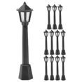 thumbnail image 1 of 12pcs Micro Landscape Lights Street Light Models Miniature Street Lamp Miniature Lamp Model, 1 of 1