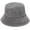 Gray, variant on CoCopeaunts Bucket Hats Fashion Europe America Versatile Thickened Plush Solid Stripe Warm Fisherman's Hat for Men and Women