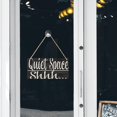 thumbnail image 6 of Quiet Space Shhh Wood Sign Funny Office Decor Wall Decoration Rustic Wood Sign Hanging Vintage Home Decor Wooden Farmhouse Wall Decor For Living Room Decor 12" X 6", 6 of 7