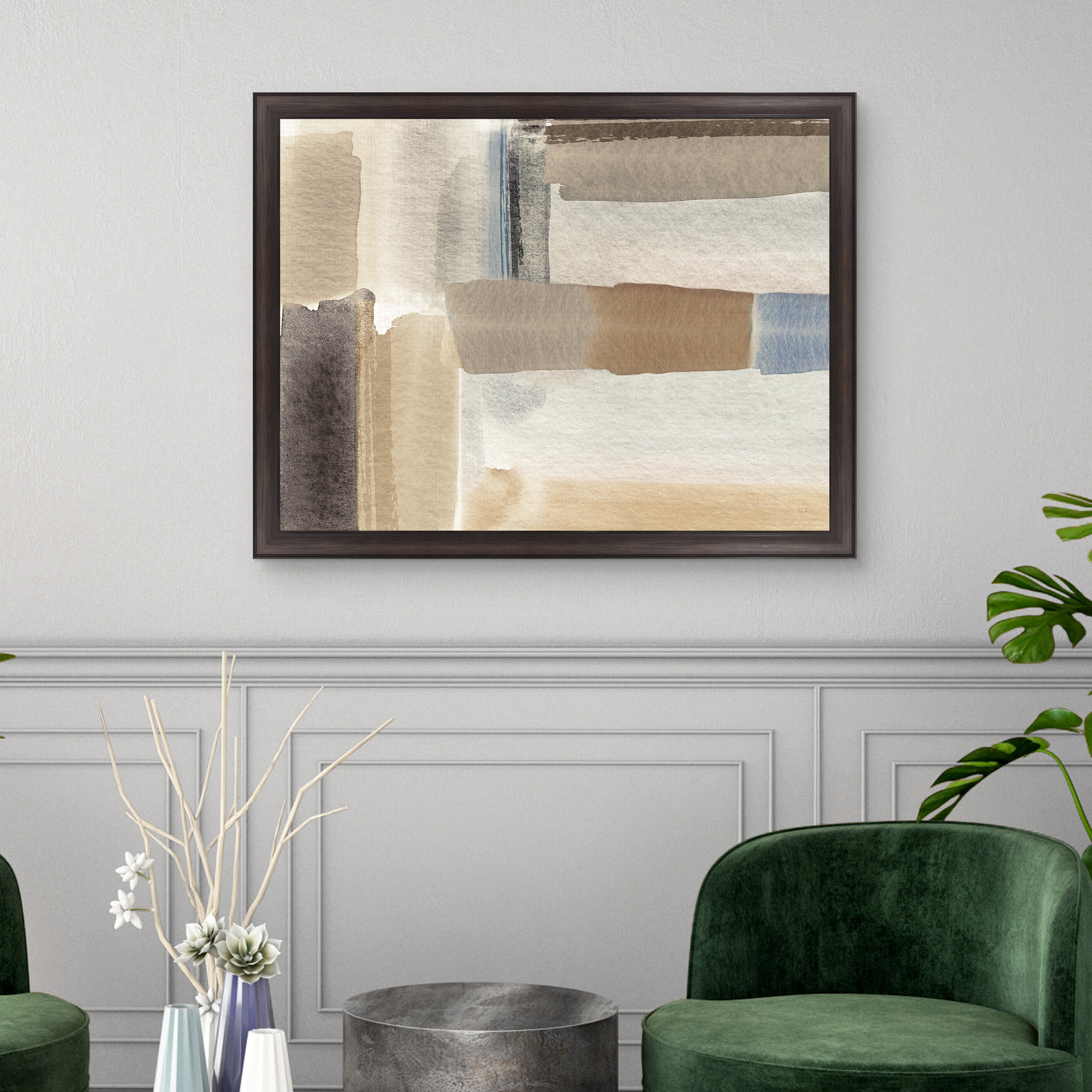 Soft Shadow Framed Canvas