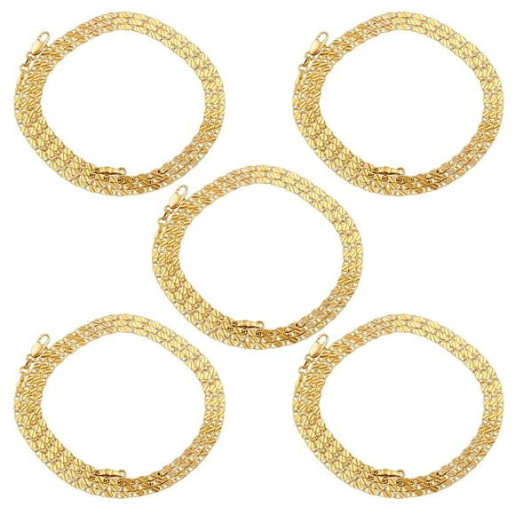 Accesorio de moda AuraSparks 5Pzas Sterling 925 50cm 2mm de grosor