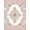 Pink Beige, Pattern 15, variant on ODIKA 8'x10' Washable Area Rug Neutral Flowing Pink Curved Motif Border Beige Vintage Loving for Living Room, Under Sectional, Family , Durable, Non-Slip