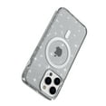thumbnail image 3 of Jiahe Cover For iPhone 14 Pro Max,Slim Shockproof Silicone  Magnetic MagSafe Bling Glitter Soft TPU Transparent Back Cover,Gray, 3 of 8