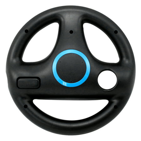 Steering Wheel for Nintendo Wii Remote Plus Controller, Ideal for Mario Kart Racing Driving Games (Best Wii Steering Wheel)