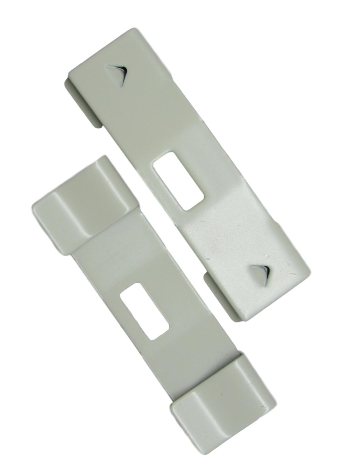 15 Pack VERTICAL BLIND Vane Saver ~ White Curved Repair Clips ~ WHOLESALE PRICES ~ Fixes Broken Holes