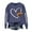 Navy, variant on ZSQDM Cute Hoodies for Women Women's Oversized Sweaters 2026 Long Sleeve Knit Casual Pullover Sweater Fall Outfits Clothes Oversized Sweater Women Blending Sweatshirt