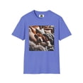 thumbnail image 6 of Basset Hounds "Sleepytime" Unisex Softstyle T-Shirt, 6 of 10