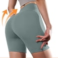 thumbnail image 2 of DondPO Yoga Pants Women Women's Fitness Yoga Shorts High Waist Women's Dance Volleyball Hip Lifting Shorts Biker Shorts Women Running Shorts for Women Multi-color S, 2 of 4