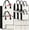 Black Edge, variant on Reginary 16 Pcs Large Sublimation Tote Bags Bulk Makeup Bag Canvas Beach Tote Blank Reusable Grocery for DIY Craft Wedding