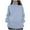 Sky Blue, variant on cfhntfmh Oversized Sweater for Women Turtleneck Long Sleeve Casual Knit Pullover Tops Fall Winter Outfits for Women（White,Small)