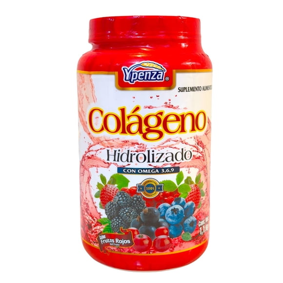 Colágeno Hidrolizado Frutos Rojos 1.1 kg Ypenza
