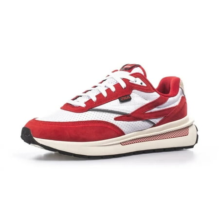 FILA RENNO PREMIUM LOW LACE-UP TRAINER SNEAKER MEN SHOES RED/WHITE SIZE 10.5 NEW