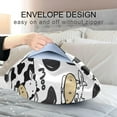 thumbnail image 5 of Cow Satin Pillowcase for Hair and Skin Silk Pillowcase, King Size(20x40 inches) - Slip Cooling Satin Pillow Covers with Envelope Closure（132） Home Decor Gifts, 5 of 7